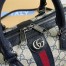 Gucci Ophidia GG Medium Top Handle Bag in Blue GG Canvas