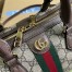 Gucci Ophidia GG Medium Top Handle Bag in Beige GG Canvas