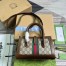 Gucci Jackie 1961 Small Tote Bag in Beige GG Supreme Canvas