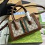 Gucci Jackie 1961 Small Tote Bag in Beige GG Supreme Canvas