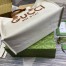 Gucci Medium Tote Bag in Canvas with Brown Gucci Print