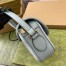 Gucci Ophidia GG Mini Shoulder Bag in Dusty Blue Supreme Canvas
