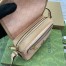 Gucci Ophidia GG Mini Shoulder Bag in Dusty Pink Supreme Canvas
