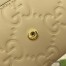 Gucci Continental Wallet in Light Beige GG Leather 