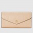 Gucci Continental Wallet in Light Beige GG Leather 