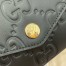 Gucci Continental Wallet in Black GG Leather