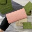 Gucci Continental Wallet in Rose Beige GG Leather