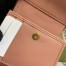 Gucci Trifold Wallet in Rose Beige GG Leather