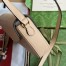 Gucci Super Mini Shoulder Bag in Light Beige GG Leather