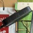 Gucci Super Mini Shoulder Bag in Black GG Leather