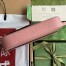 Gucci Super Mini Shoulder Bag in Rose Beige GG Leather