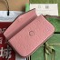 Gucci Super Mini Shoulder Bag in Rose Beige GG Leather