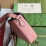 Gucci Super Mini Shoulder Bag in Rose Beige GG Leather