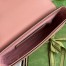 Gucci Super Mini Shoulder Bag in Rose Beige GG Leather