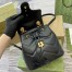 Gucci GG Marmont Mini Backpack in Black Matelasse Leather