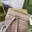 Gucci GG Marmont Mini Backpack in Rose Beige Matelasse Leather