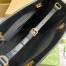 Gucci GG Marmont Medium Tote in Black Chevron Calfskin