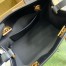 Gucci GG Marmont Small Tote in Black Chevron Calfskin