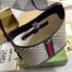 Gucci Ophidia GG Medium Shoulder Bag in Blue GG Canvas