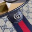 Gucci Ophidia GG Medium Shoulder Bag in Blue GG Canvas