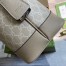 Gucci Ophidia GG Medium Shoulder Bag in White GG Canvas
