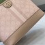 Gucci Ophidia GG Small Shoulder Bag in Dusty Pink Supreme Canvas