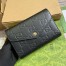 Gucci Chain Wallet in Black GG Leather