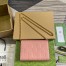 Gucci Chain Wallet in Rose Beige GG Leather