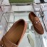 Gucci Men's Loafers with Horsebit in Brown Suede Leather