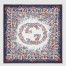 Gucci Interlocking G Floral Shawl in Blue Cashmere