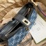 Gucci Moon Side Mini Shoulder bag in Blue GG Denim