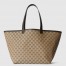 Gucci Totissima Medium Tote Bag in Beige Original GG Canvas