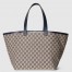 Gucci Totissima Medium Tote Bag in Blue Original GG Canvas