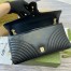 Gucci GG Marmont Large Shoulder Bag in Black Chevron Leather