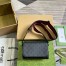 Gucci Super Mini Crossbody Bag in Black GG Supreme Canvas