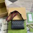 Gucci Super Mini Crossbody Bag in Black GG Supreme Canvas