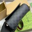 Gucci Super Mini Crossbody Bag in Black GG Supreme Canvas