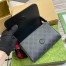Gucci Super Mini Crossbody Bag in Black GG Supreme Canvas