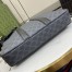 Gucci Briefcase in Black GG Supreme Canvas with Shoulder Strap