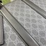 Gucci Briefcase in Black GG Supreme Canvas with Shoulder Strap