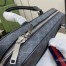 Gucci Briefcase in Black GG Supreme Canvas with Shoulder Strap