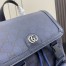 Gucci Ophidia GG Large Backpack in Blue GG Supreme Canvas