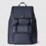 Gucci Ophidia GG Large Backpack in Blue GG Supreme Canvas