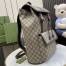 Gucci Ophidia GG Large Backpack in Beige GG Supreme Canvas