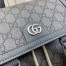 Gucci Ophidia GG Large Backpack in Grey GG Supreme Canvas