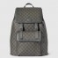 Gucci Ophidia GG Large Backpack in Grey GG Supreme Canvas