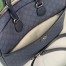 Gucci Ophidia GG Medium Briefcase in Blue GG Supreme Canvas