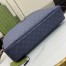 Gucci Ophidia GG Medium Briefcase in Blue GG Supreme Canvas