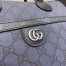 Gucci Ophidia GG Medium Briefcase in Blue GG Supreme Canvas