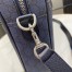 Gucci Ophidia GG Medium Briefcase in Blue GG Supreme Canvas